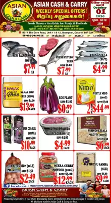 Asian Cash & Carry flyer (valid until 1-10)