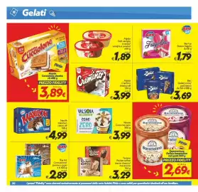 Volantino Iper Super Conveniente settimana 39 Pagina 20: Algida Cremino classico €3,99, Valsòia Cono riso zero €3,99