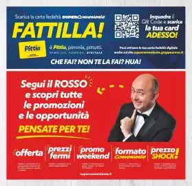 Volantino Iper Super Conveniente settimana 39 Pagina 3: Scarica la carta fedeltà SUPER Conveniente FATTILLA! Pittia LA TUA