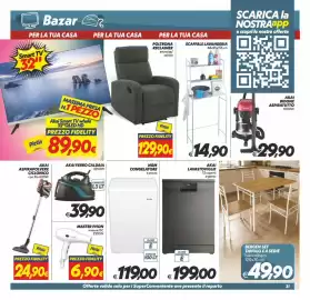 Volantino Iper Super Conveniente settimana 39 Pagina 31: Akai lavastoviglie €199,00, Master Phon €6,90
