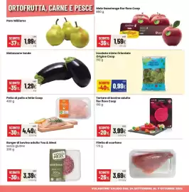 Volantino Coop famiglia cooperativa Pagina 3: Insalata mista Orientale Origine Coop €0,99, Melanzane tonde €1,29