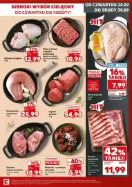 Kaufland gazetka Strona 13: Polędwiczka wieprzowa €25,99, Mięso mielone z łopatki wieprzowej €10,90