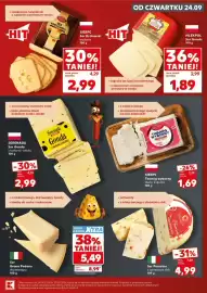 Kaufland gazetka Strona 15: Ser gouda z kurkami i cebulą Serenada €2,99, Ser gouda Mlekpol €1,89