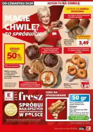 Kaufland gazetka Strona 18: Chleb graham pełnoziarnisty €3,49, Bajgiel z cheddarem €1,89