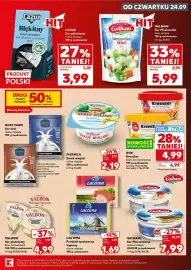 Kaufland gazetka Strona 21: Serek wiejski Piątnica €2,19, Ser pleśniowy Lazur €3,99