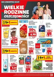 Kaufland gazetka Strona 22: Pudding puszysty waniliowy K-Classic €1,29, Bita śmietana w sprayu 21% tł. K-Classic €3,64