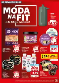 Kaufland gazetka Strona 24: Owsianka Frulove Berry Kiss Allnutrition €7,99, Filet z piersi kurczaka w oleju Agrico €4,99
