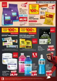 Kaufland gazetka Strona 25: Kreatyna Olimp €39,99, Napój izotoniczny Oshee €3,99