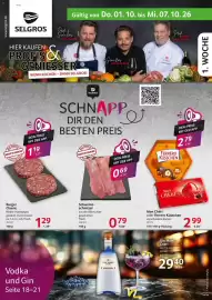 Selgros Prospekt woche 40 Seite 1