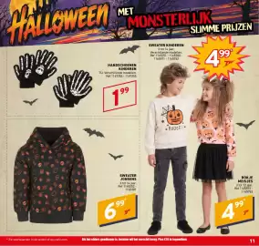 Trafic folder Pagina 11: Sweater jongens €6,99, Handschoenen kinderen €1,99