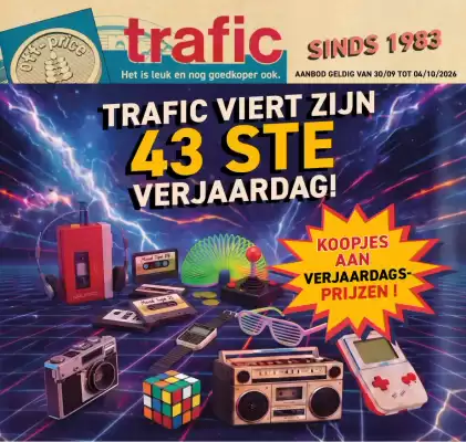 Trafic (geldig t/m 4-10)