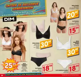 Trafic folder Pagina 1: Slip dames €18,99, Beha dames €30,99