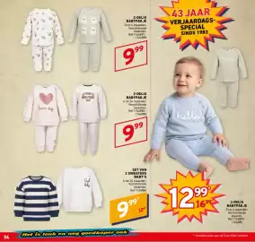 Trafic folder Pagina 15: 2-delig babypakje €9,99, Set van 2 sweaters baby's €9,99