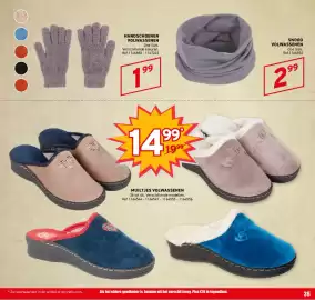 Trafic folder Pagina 16: Snood volwassenen €2,99, Handschoenen volwassenen €1,99