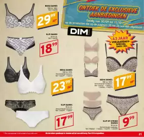 Trafic folder Pagina 2: Beha dames €29,99, Slip dames €17,99
