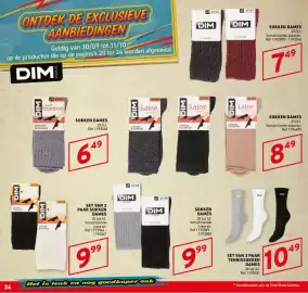 Trafic folder Pagina 5: Sokken dames €7,49, Set van 2 paar sokken dames €9,99