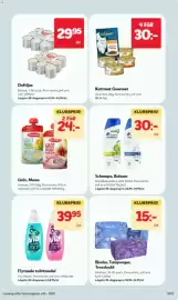 Hemköp reklamblad vecka 40 Sida 16: Semper Gröt, Mums €24,00, Head&shoulders schampo, balsam €30,00