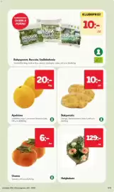 Hemköp reklamblad vecka 40 Sida 5: Babyspenat, Ruccola, Småbladsmix €10,00, Bakpotatis €10,00