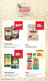 Hemköp reklamblad vecka 40 Sida 7: Spicefield asiatiska grönsaker €10,00, Garant Panko €15,00