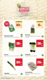 Hemköp reklamblad vecka 40 Sida 9: Pak choi €18,00, Ingefära €10,00