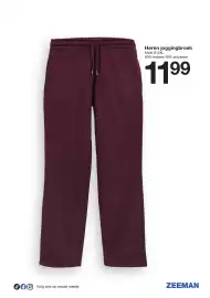 Zeeman folder week 39 Pagina 22: Heren joggingbroek €11,99