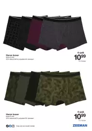 Zeeman folder week 39 Pagina 26: Heren boxers €10,99, Heren boxer €10,99