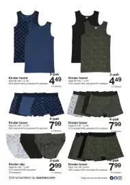 Zeeman folder week 39 Pagina 27: Kinder boxer €7,99, Kinder boxer €7,99