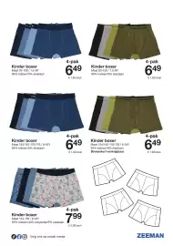 Zeeman folder week 39 Pagina 28: Kinder boxer €6,49, Kinder boxer €6,49