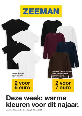 Zeeman (geldig t/m 2-10)
