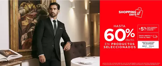 Catálogo Tiendas Él semana 39 Página 1