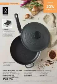 Catálogo Avon Página 39: Sartén 26 cm diám. con tapa €303.200,00