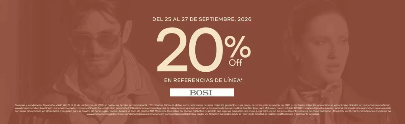 Bosi (válido hasta 30-09)
