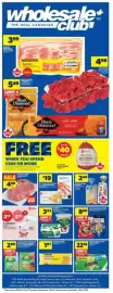 Wholesale Club flyer week 39 Page 1: Balloon's dining cereal €8,50, PC salmon wellington €19,00