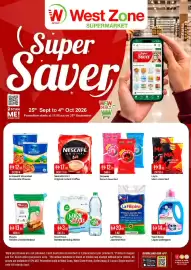 West Zone Supermarket catalogue Page 1: W West Zone GROUP SUPERMARKET Super Saver 15:52 BIG Super Saver SHOP BY CATEGORY