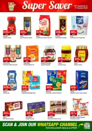 West Zone Supermarket catalogue Page 6: WOW DEALS Super Saver 25th September to 4th October 2026 COSCO GOLD NESCAFE #22.95