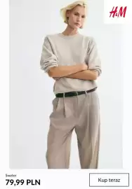 H&M gazetka tydzień 39 Strona 4: Sweter H & M €79,99