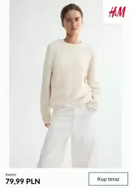 H&M gazetka tydzień 39 Strona 5: Sweter H & M €79,99