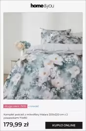 Home&You gazetka Strona 4: Komplet pościeli z mikrofibry Malara 200x220 cm z 2 poszewkami 70x80 Home & You €179,99