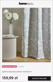 Home&You gazetka Strona 5: Zasłona żakardowa Maorio 140x250 cm home & you €159,99
