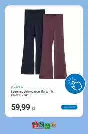 Smyk gazetka Strona 2: Legginsy dziewczęce flare mix 2-pak Cool Club €59,99