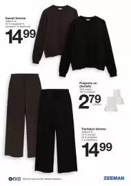 Catalogue Zeeman page 17: Sweat femme €14,99