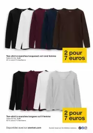 Catalogue Zeeman page 19: ZERMAN Tee-shirt à manches longues et col rond femme €7,00