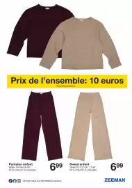Catalogue Zeeman page 9: Pantalon enfant €6,99, Sweat enfant €6,99