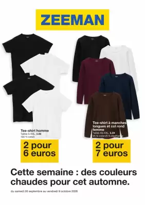 Zeeman (valable jusqu'au 9-10)