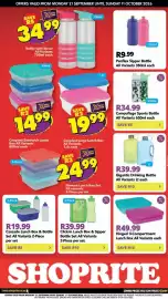 Shoprite catalogue Page 4: Camouflage Sports Bottle €34,99, Gigantic Drinking Bottle €39,99