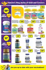 Star Discount Chemist catalogue Page 4: Caruso's Super Magnesium €31,99, Nature's Way Kids Smart liquid MULTI + IRON €13,99