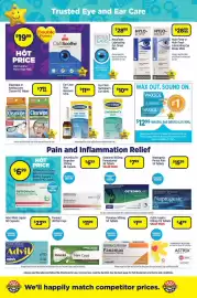 Star Discount Chemist catalogue Page 8: Clearwipe Lens Cleaner €7,99, NovaTears Lubricating Eye Drops €28,99