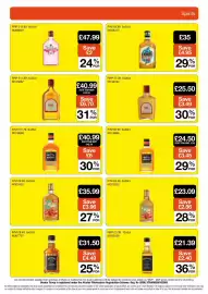 Booker Wholesale brochure Page 19: E&J Scotch Whisky €40,99, Burger King hot sauce €23,09