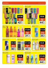 Booker Wholesale brochure Page 2: Nocco focus €11,49, Red Bull sugar free €13,95