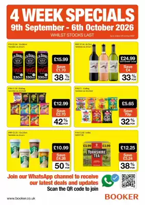 Booker Wholesale (valid until 8-10)